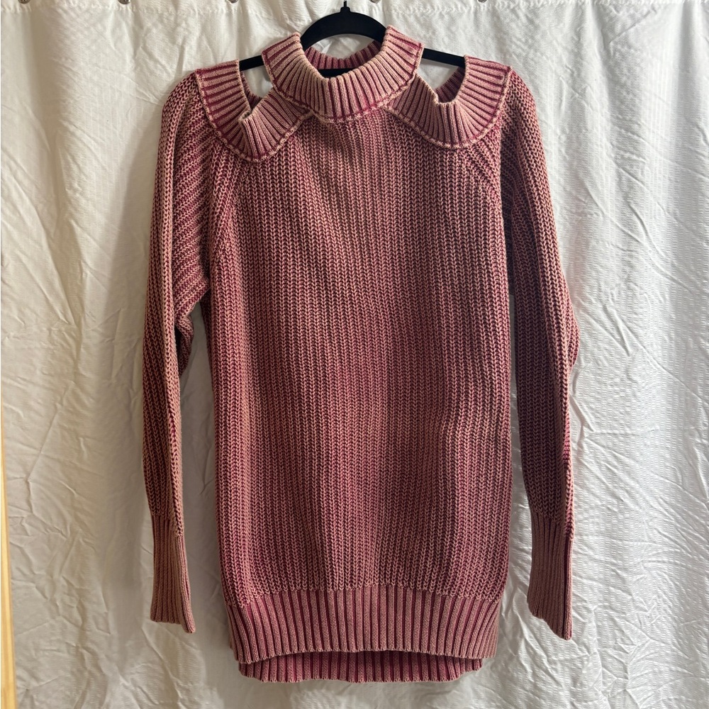 Free People Half Moon Bay Pullover Sweater. Size M.